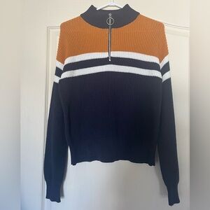 🌸2/20 Half Zip LA Hearts PacSun Cozy Minimalist Pullover Cotton Sweater Y2K XS